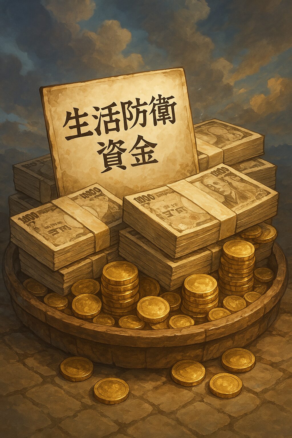 生活防衛資金のイメージ